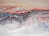 Grand Canyon watercolor, pen and ink  (DW-028)